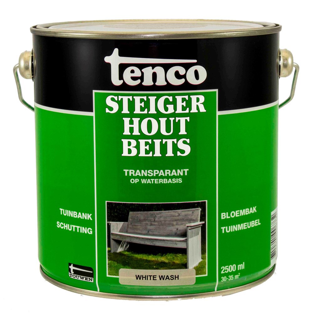 Steigerhoutbeits Transparant Tenco - 2500ML WHITE WASH 2500ML