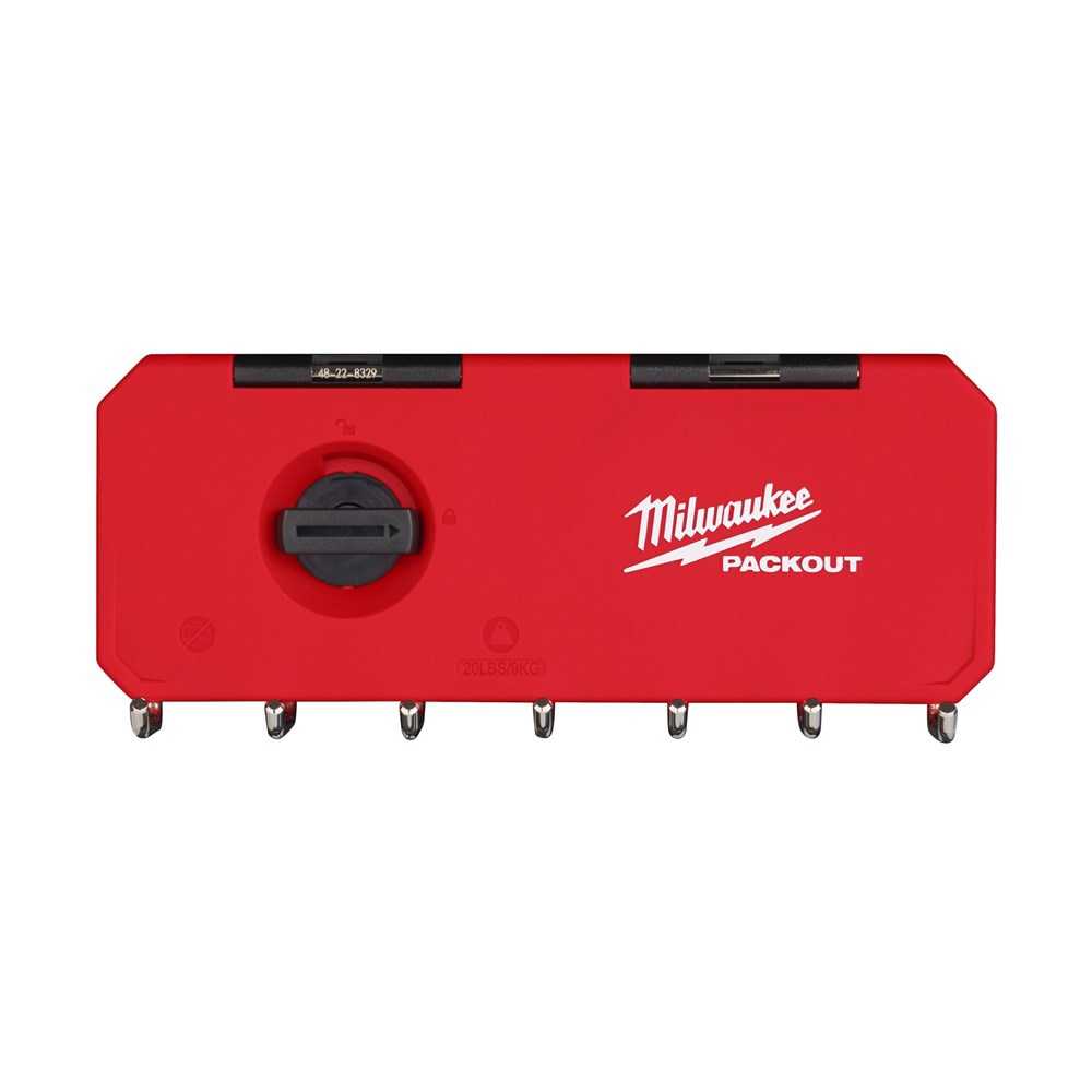 Haken Rij Packout Milwauke - 100X232X77MM ROOD