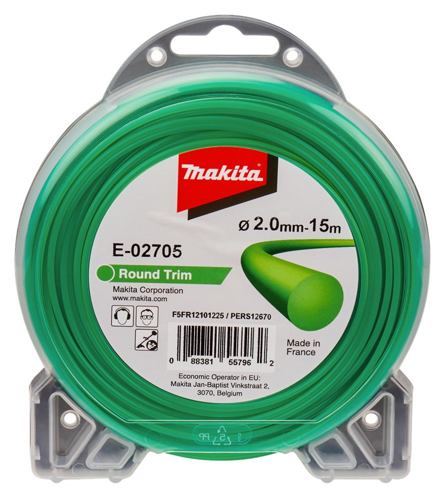 Maaidraad Makita - ROND 2.0MM  15M GROEN
