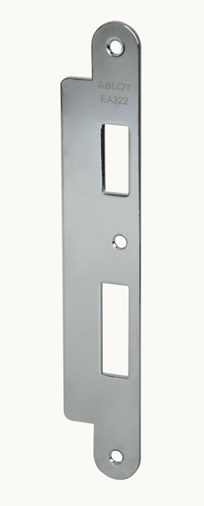 sluitplaat verchroomd abloy