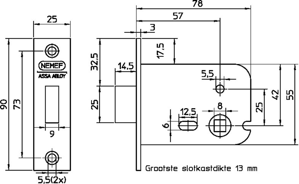 deurslot insteek v&b nemef-3