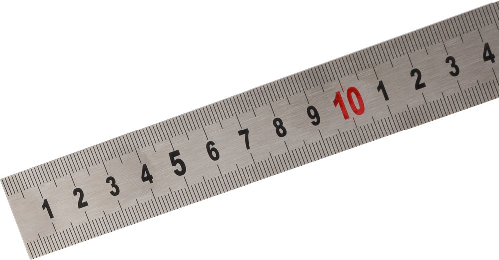 Meetlat Rvs Ironside - 1000MM ANTI-SPIEGELING