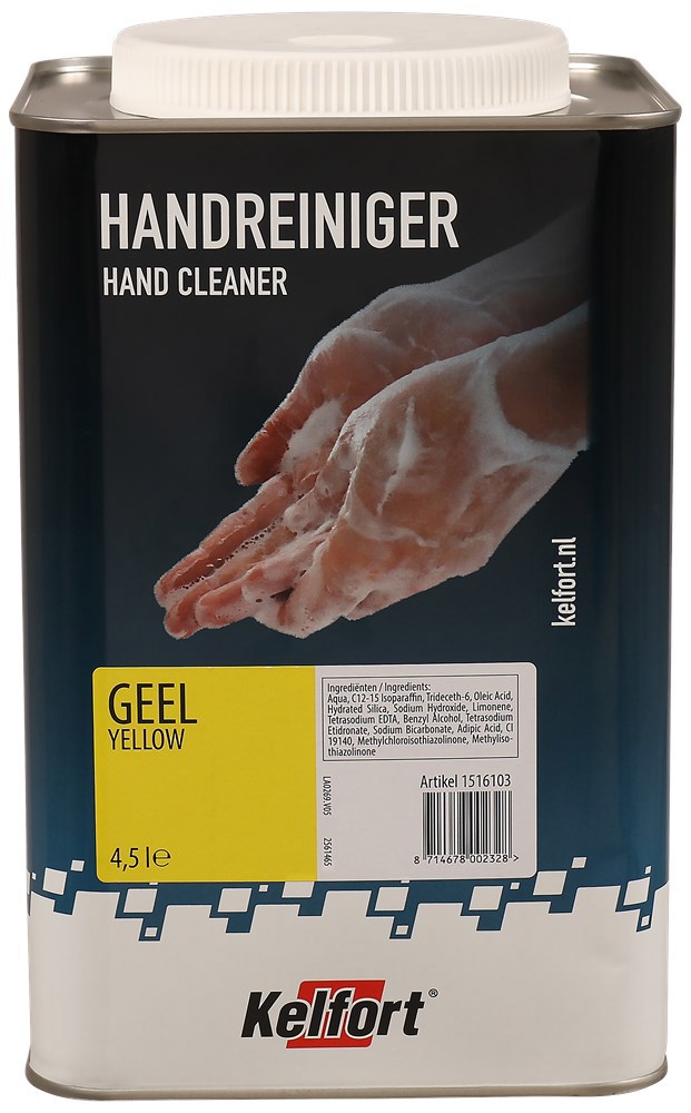 handreiniger met korrel kelfort