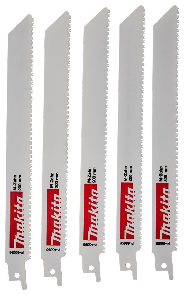 Reciprozaagblad Makita For Wood/Metal - MFORCE 200MM SET à 5 STUKS