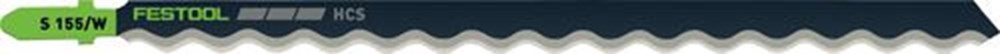 Decoupeerzaagblad Festool Building Mat. - S155/W LANG 155MM SET à 3 ST