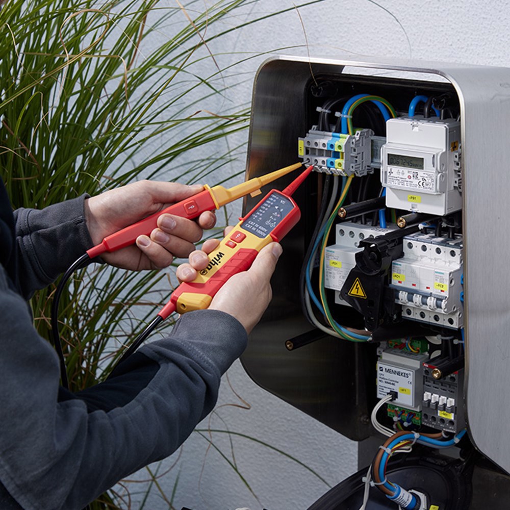 spanningstester tweepolig wiha-3