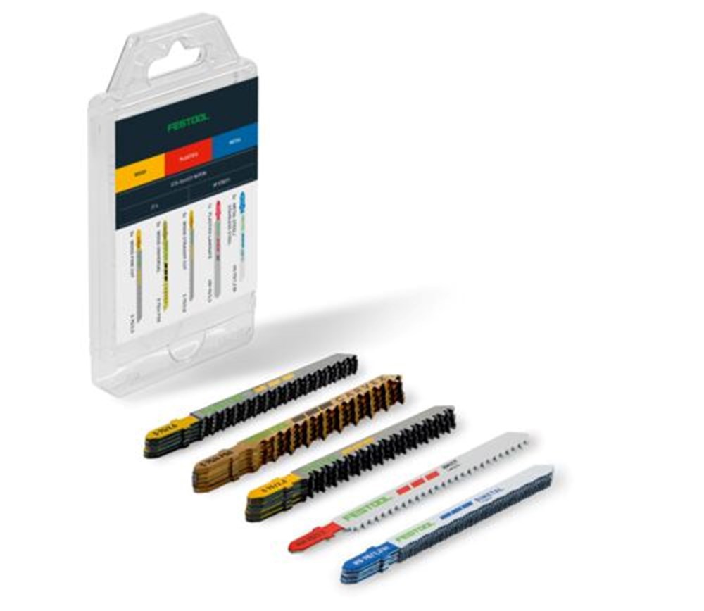 Decoupeerzaagbladenset Festool - STS-SORT/21 W/M/P 25-DELIG