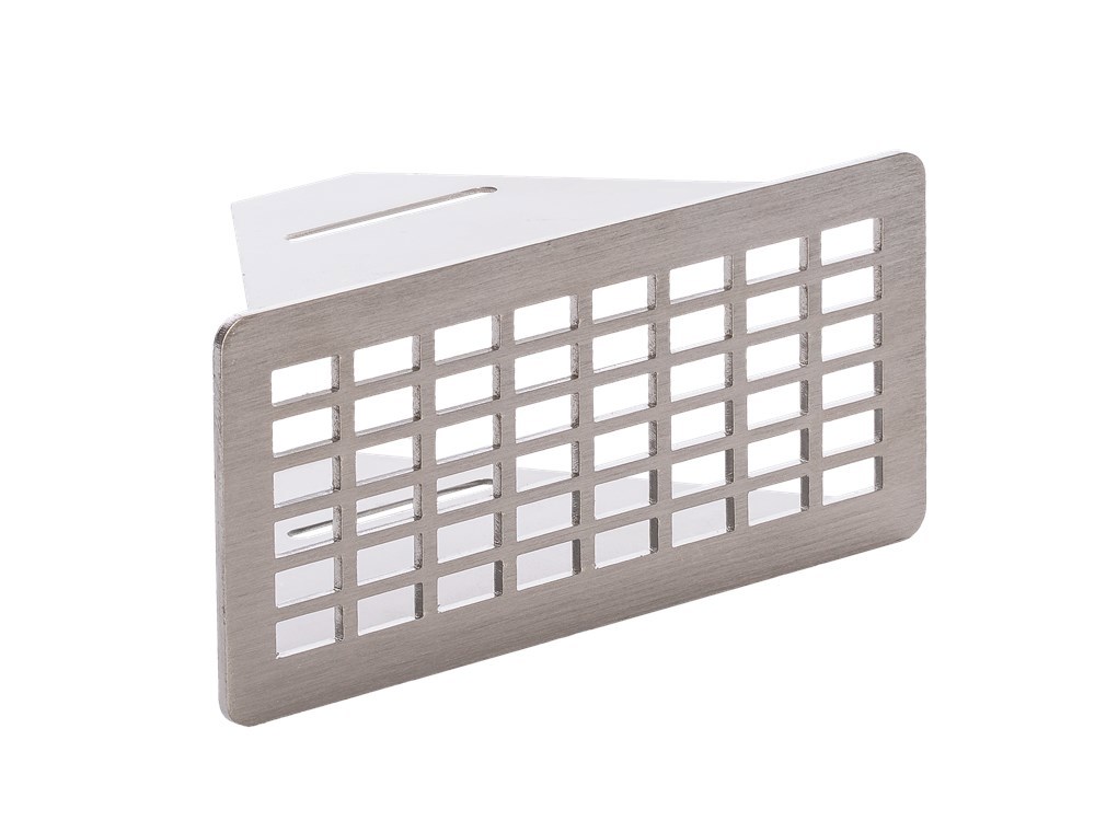 Voorzet Renovatierooster Rvs Tilmar - RENOFIX 105X50MM