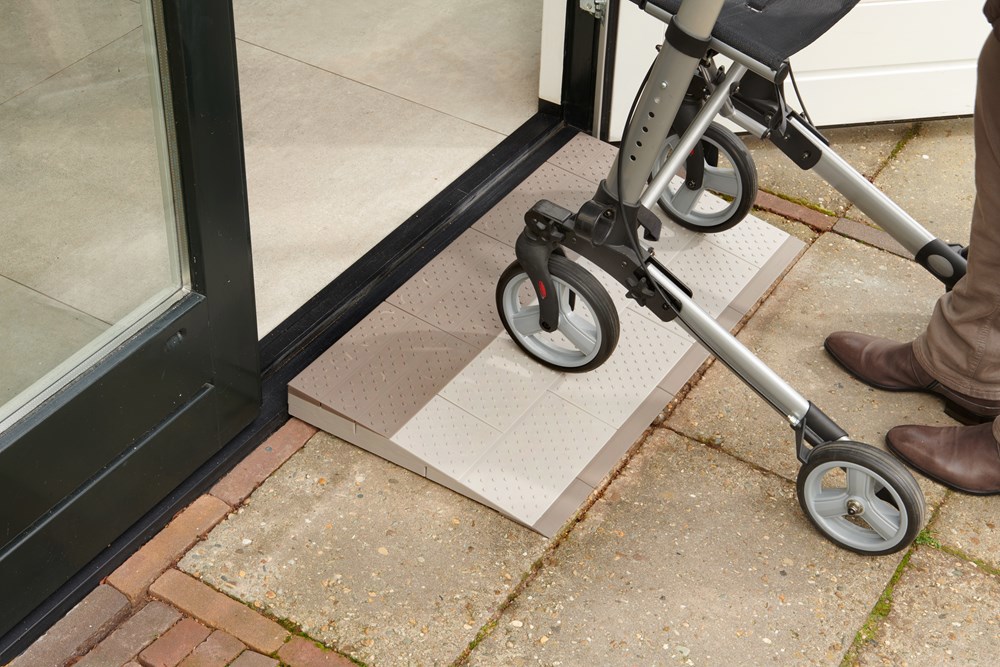 drempelhulp grijs/bruin secucare-3