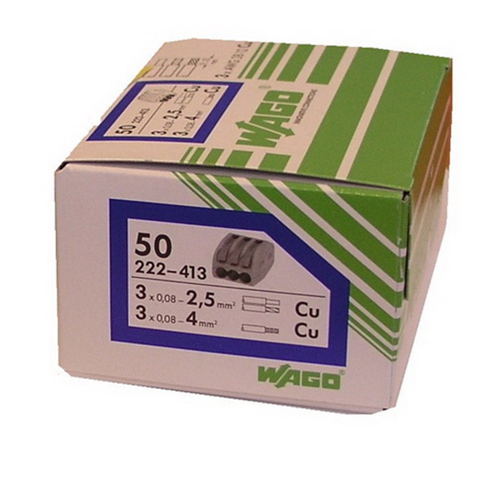 lasklem 3-voudig grijs/oranje wago-4