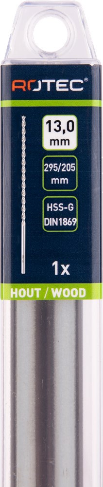houtspiraalboor hss-g cilindrisch rotec-3
