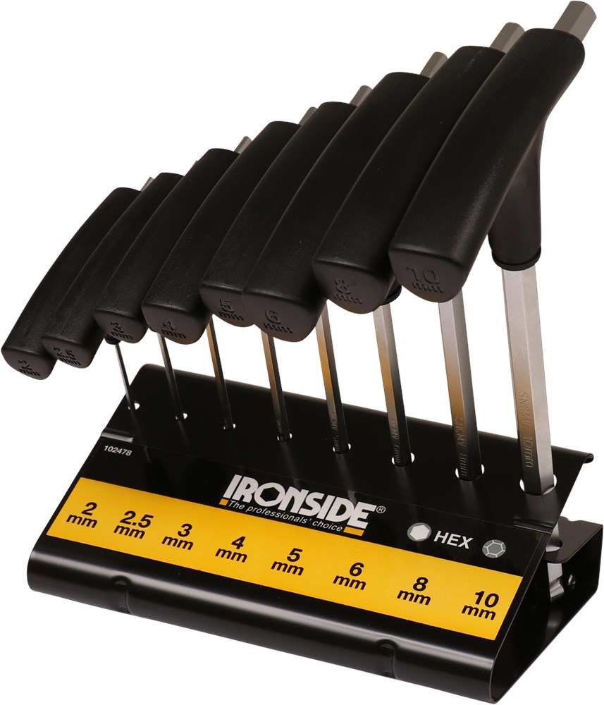 inbussleutelset kogel met rek ironside-3