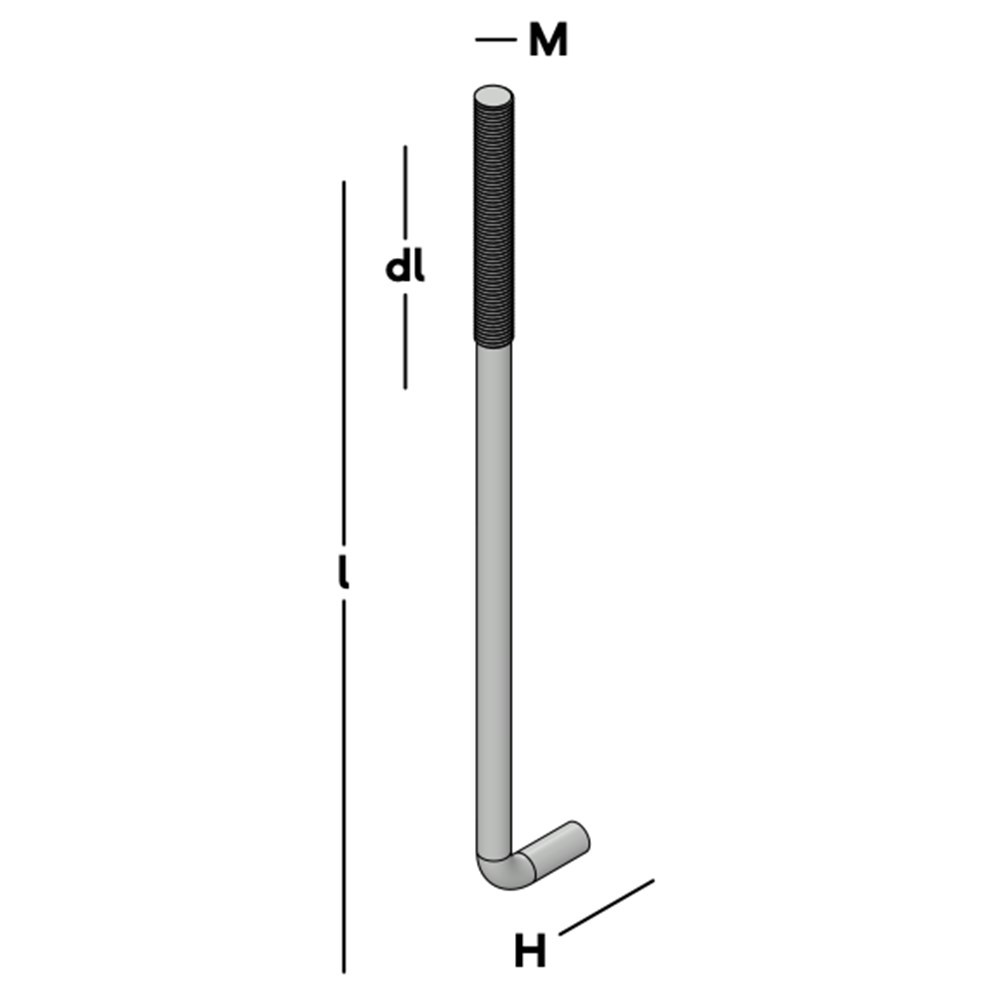 muurplaatanker met haak blank-3