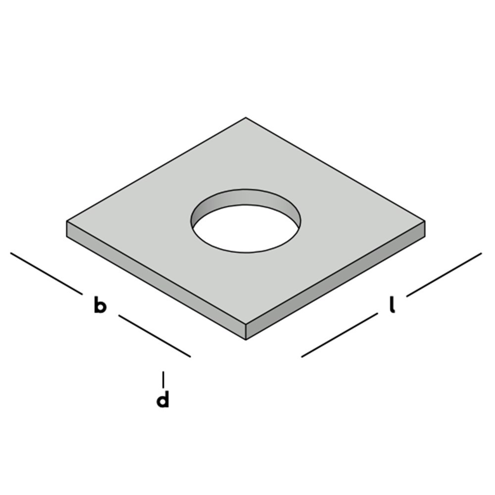 volgplaat vierkant sv-3