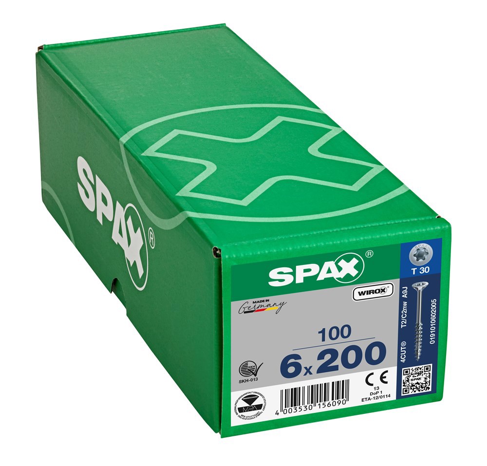 spaanplaatschroef wirox spax-4
