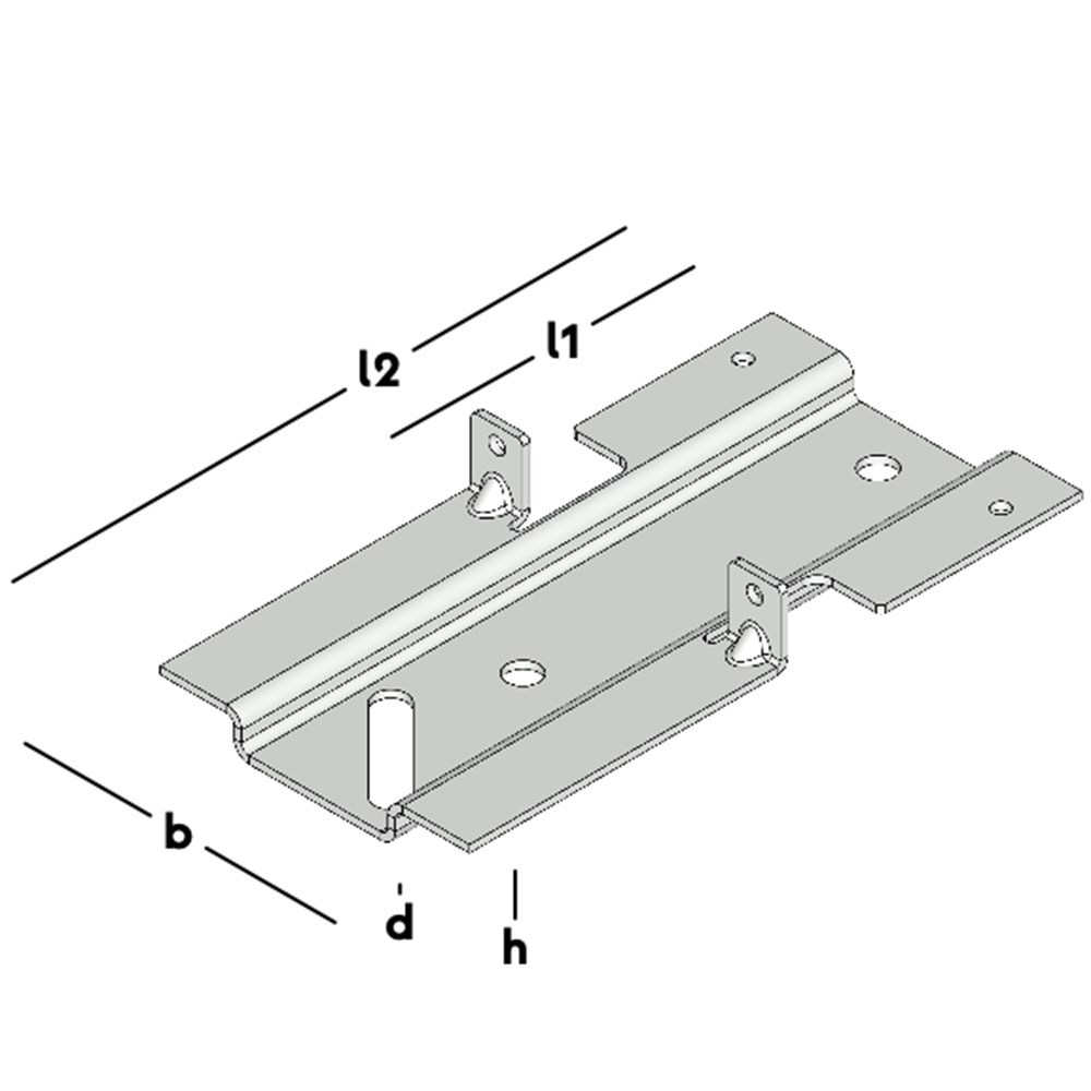 vloer hsb-strip met lip sv-3