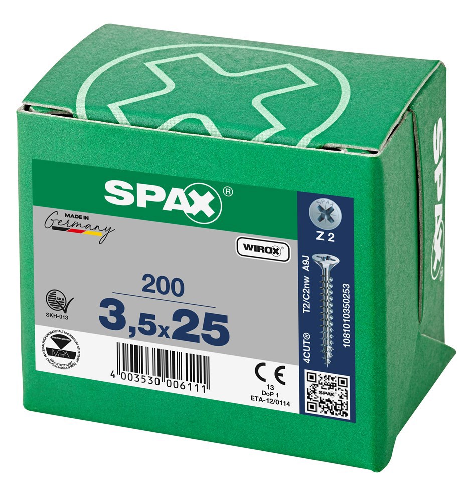 spaanplaatschroef wirox spax-5