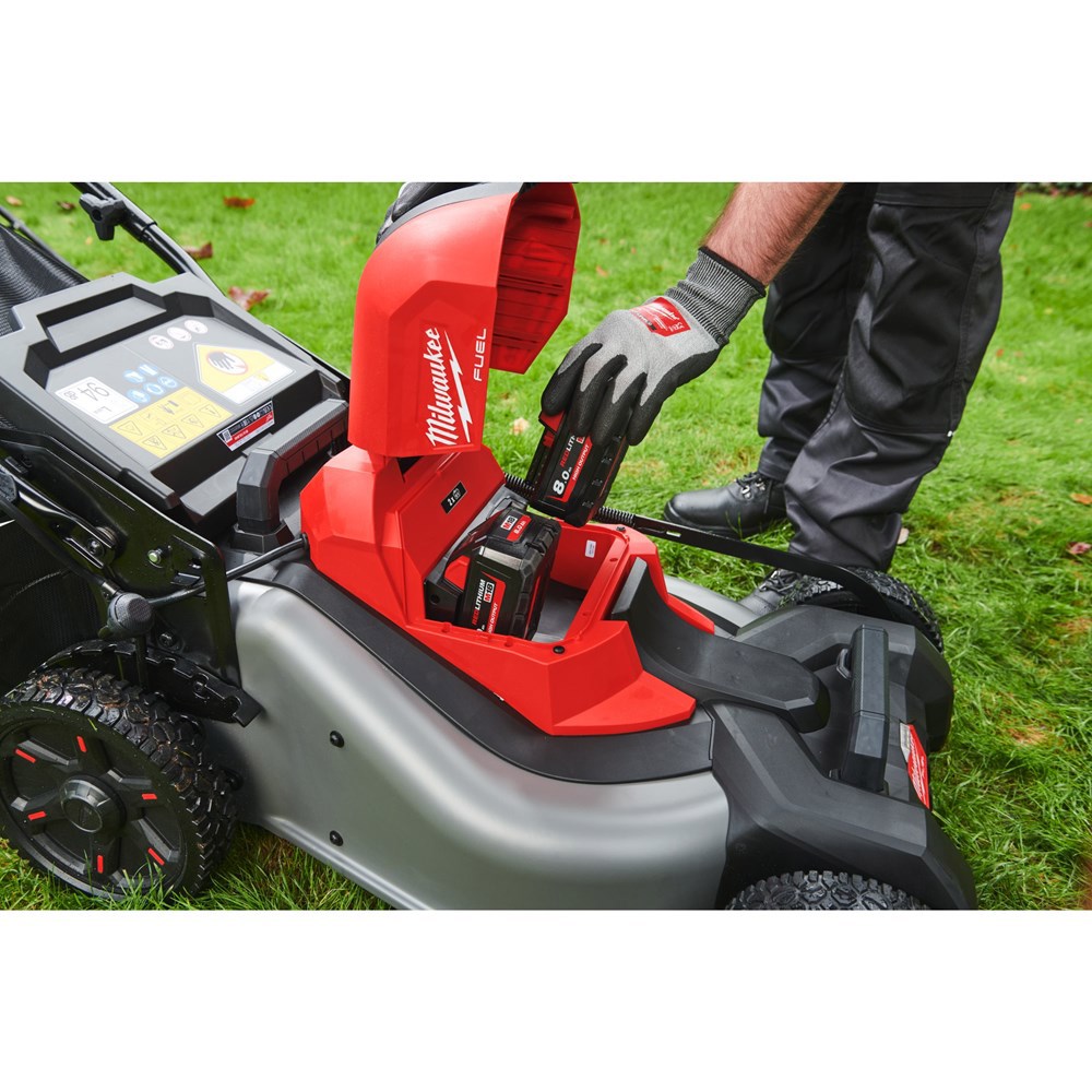 accu grasmaaier milwaukee 460mm-3
