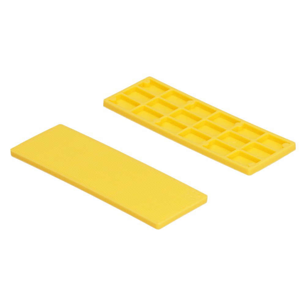 Beglazingsblokjes Raster Kunststof - 36X4X100MM GEEL