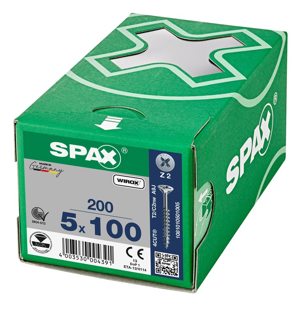 spaanplaatschroef wirox spax-5