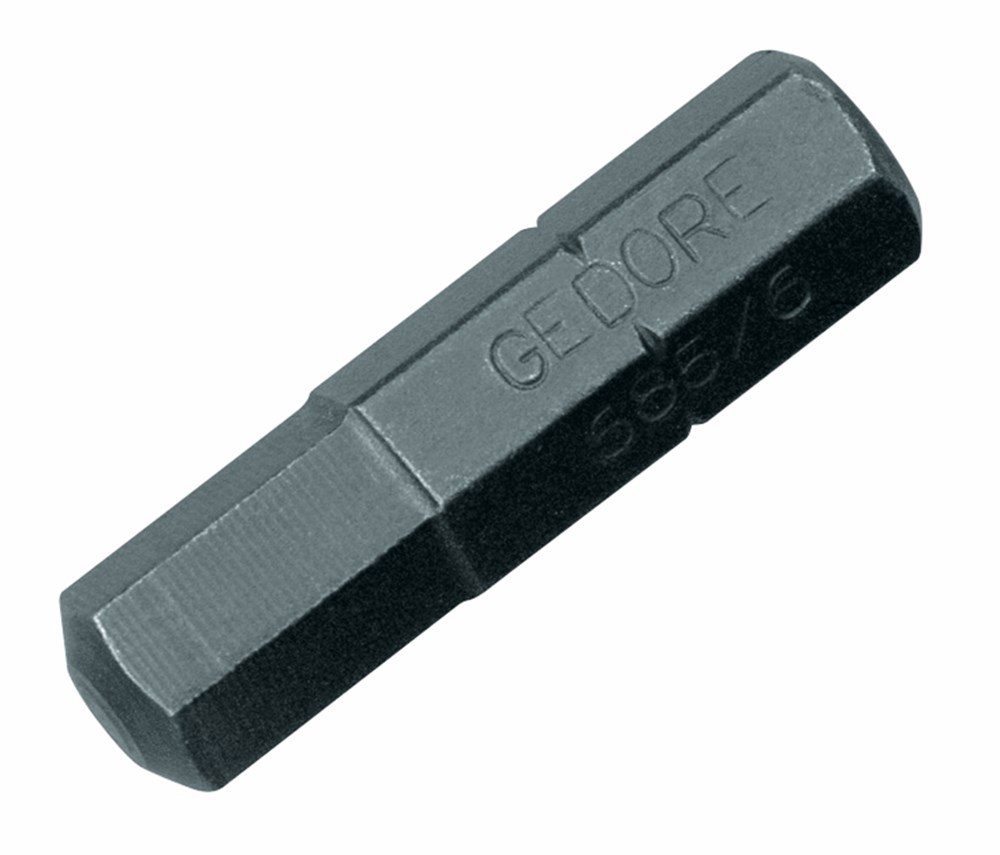 Schroefbit Inbus Gedore - 6MM 1/4'' SET à 10 STUKS