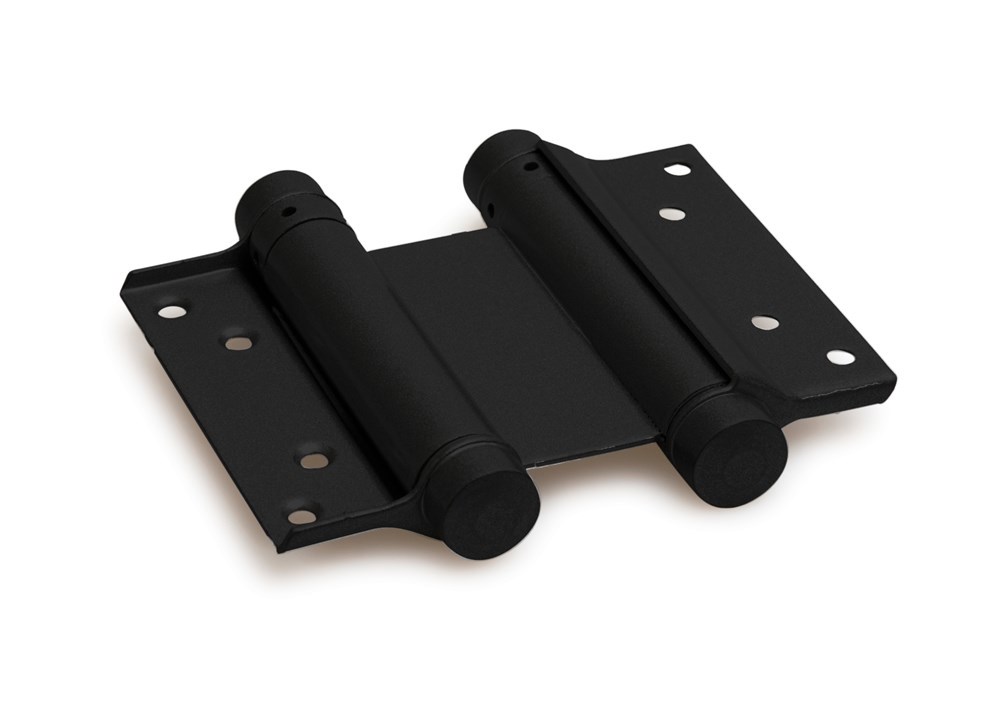 Deurveerscharnier Zwart Gelakt Ibfm - BOMMER DUBBEL 150MM DD.35-40MM