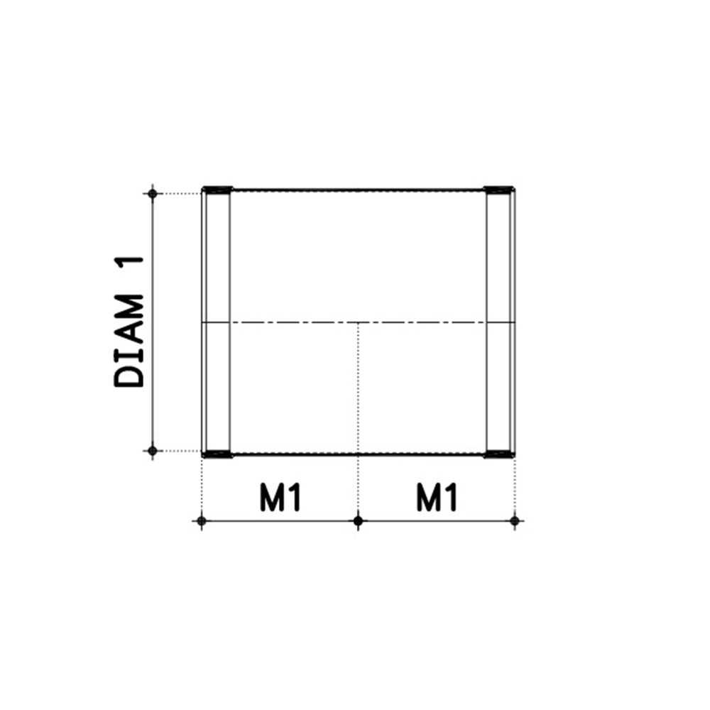 overschuifmof pvc grijs rwa-3