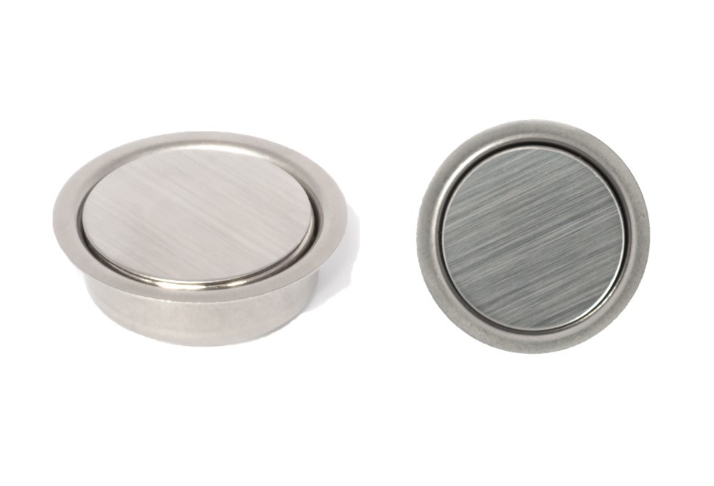 Magneetsnapper Onzichtbaar Rvs - PLS24 Ø24X10MM DD.>30MM