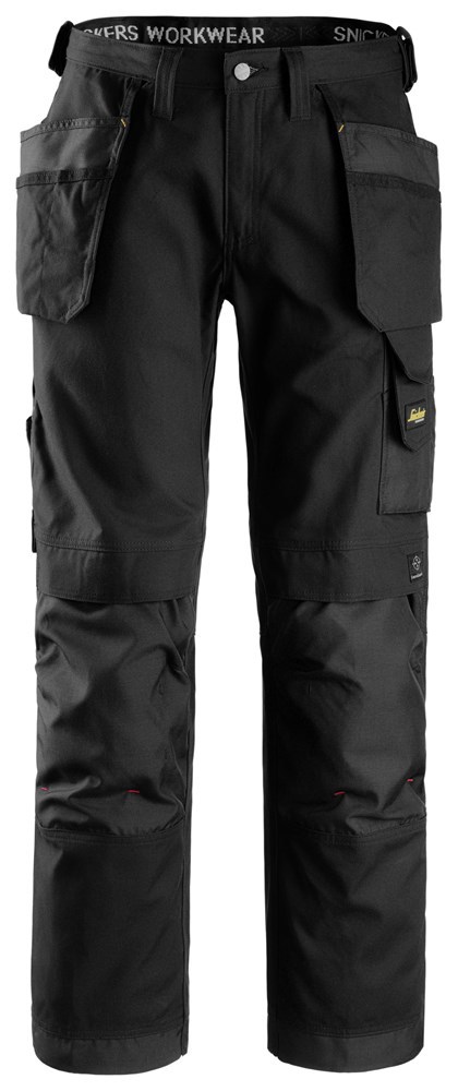 Werkbroek Canvas+ Snickers - 3214 ZWART 054
