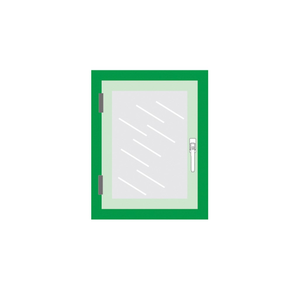 raamkruk recht aluminium f1 axa-4