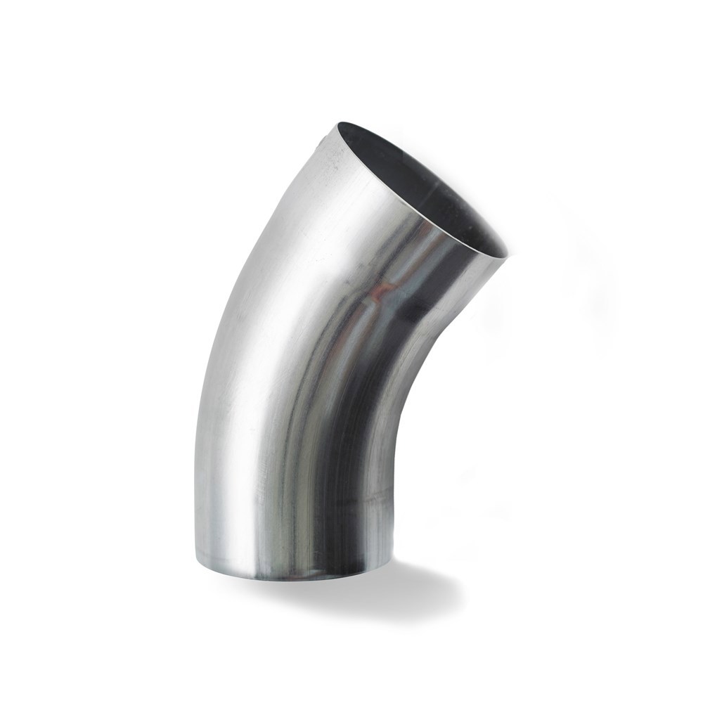 Bocht Hwa Zink Walsblank - 80MM 40gr.