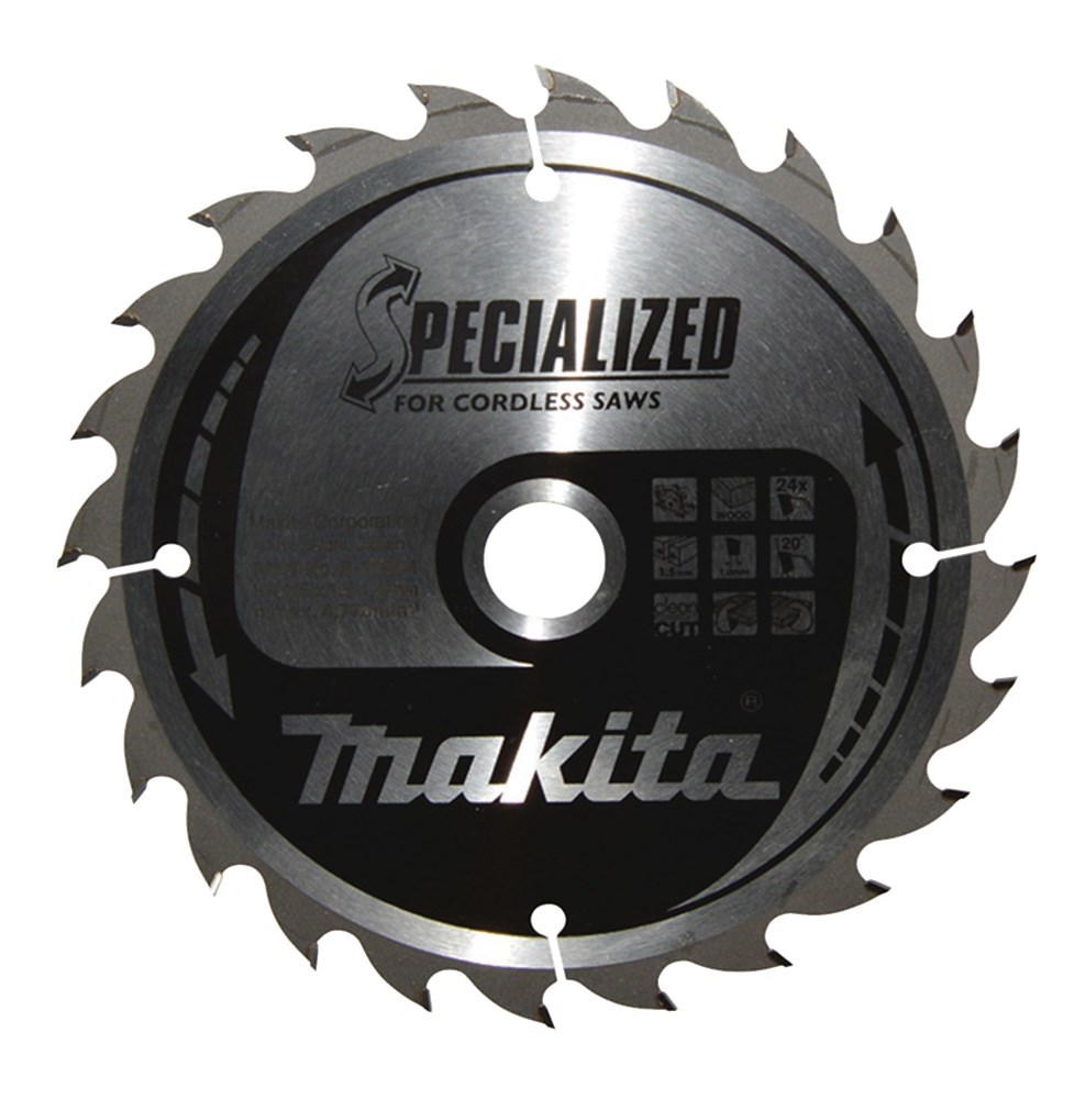 Cirkelzaagblad Hm Makita - 165X1.5X20MM 24T 0