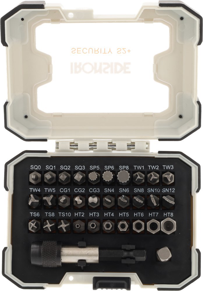 Schroefbitset Ironside - INDUSTRY 32-DELIG SQ/SP/HT/TW/SPL/CL/TX