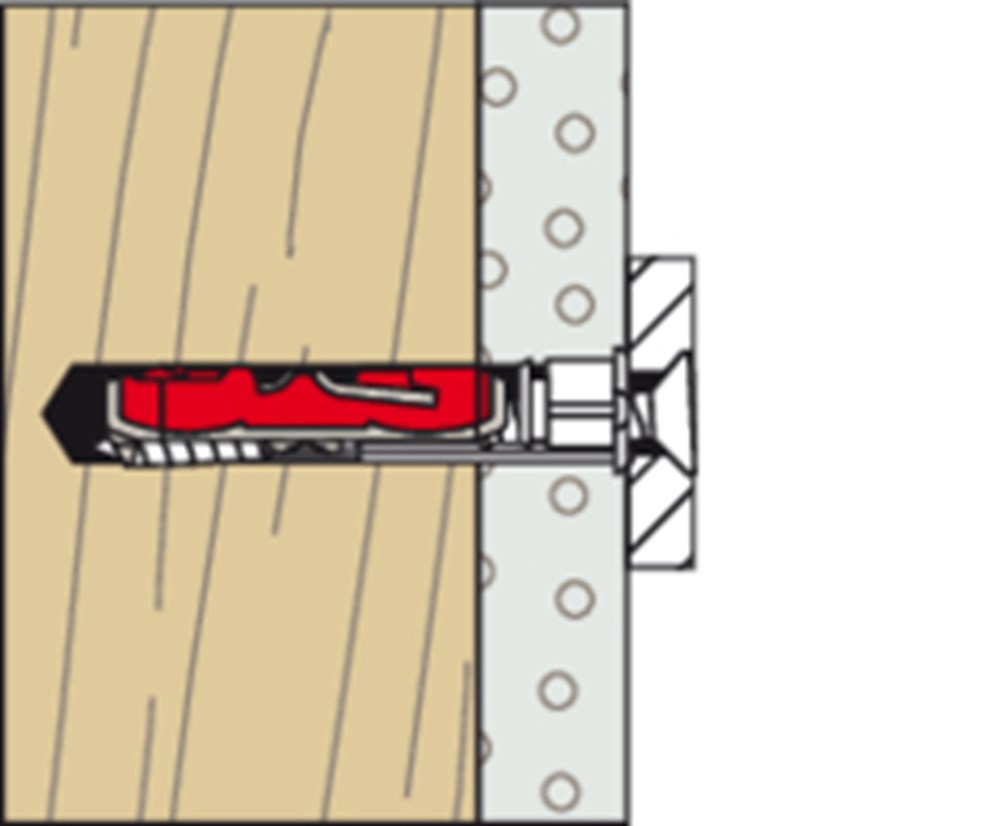 hollewandplug nylon fischer-20