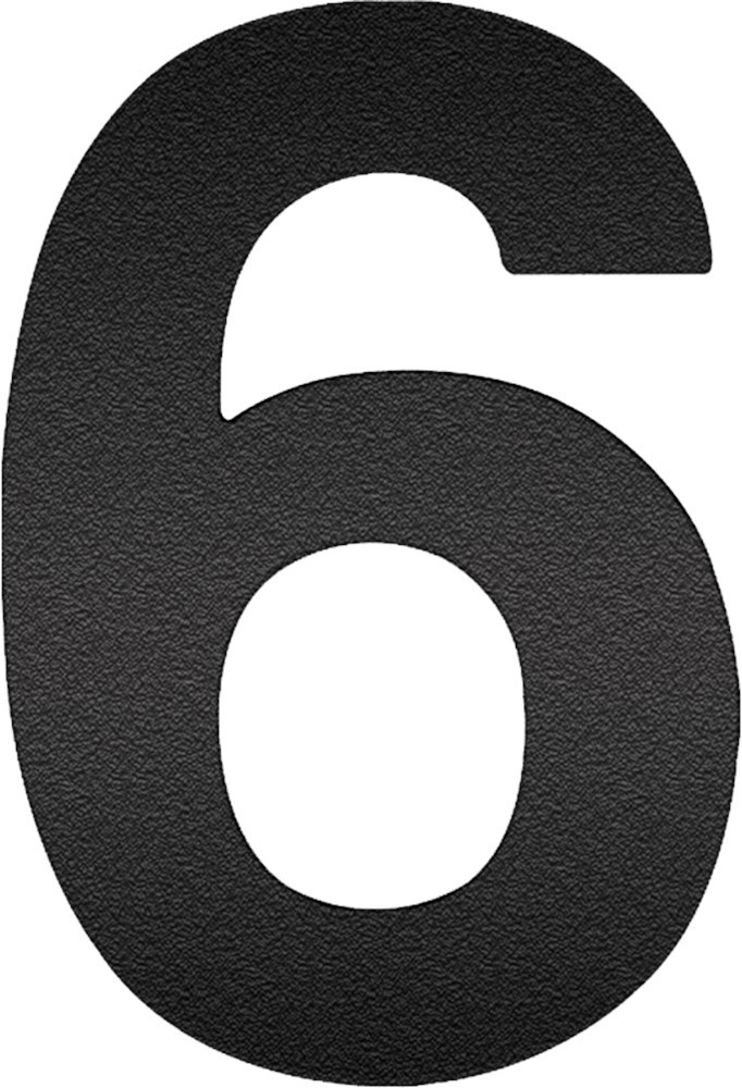 huisnummer rvs a2 mat zwart oxloc