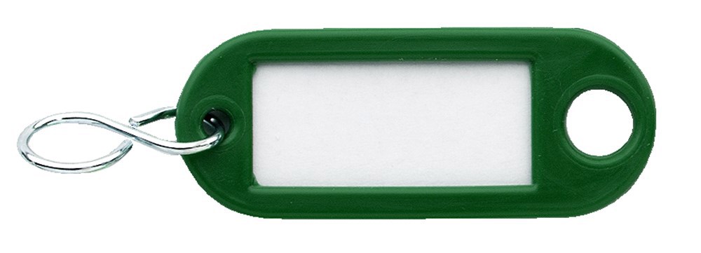 sleutellabel kunststof