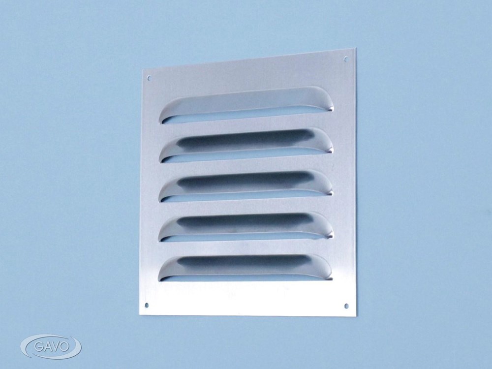Schoepenrooster Aluminium Gavo - 250X250MM (BXH)