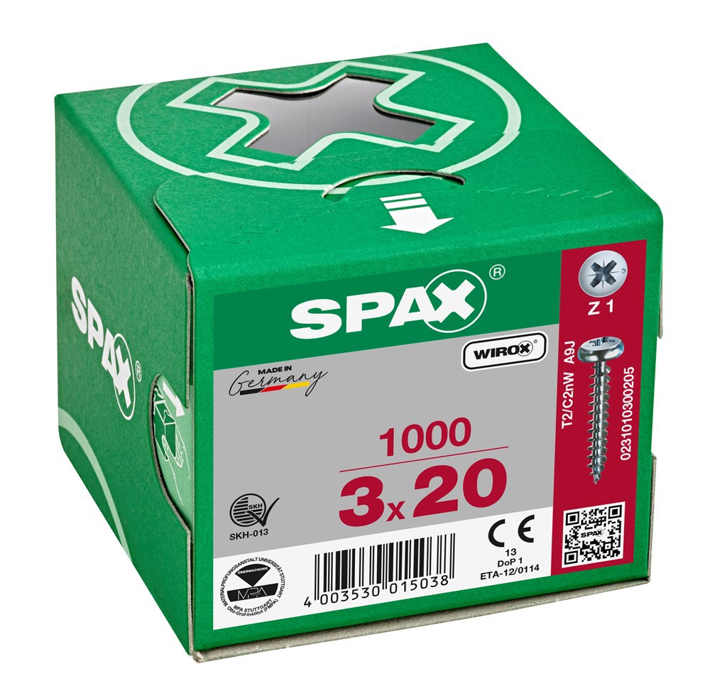 spaanplaatschroef wirox spax-4