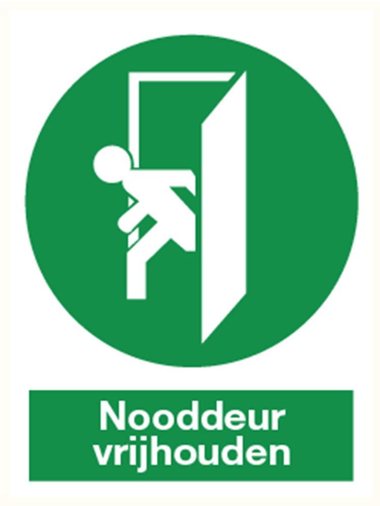 Sticker Vinyl Groen/Wit - 150X200MM