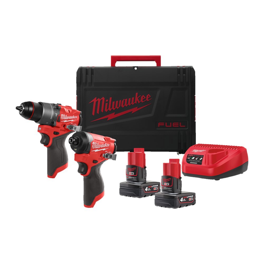Accu Combiset Milwaukee 4.0Ah/12.0V - M12 FPP2A2-402X 12.0V