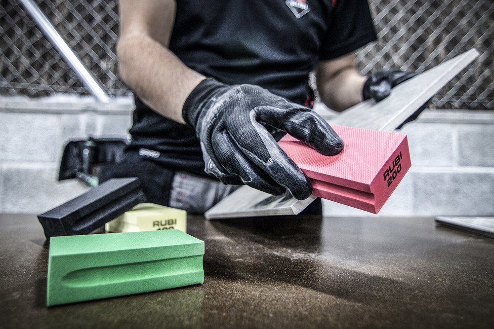 polijstpad diamant rubi-8