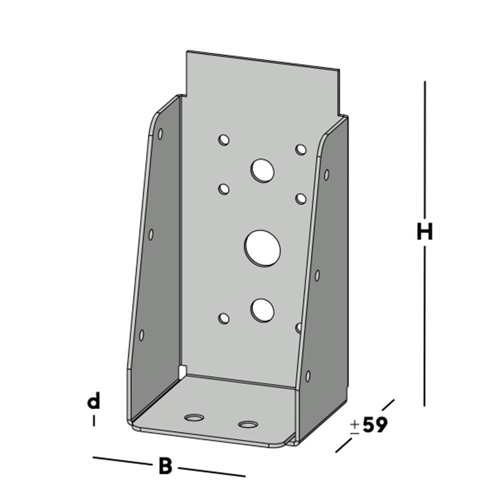 balkdrager gbs zonder lip sv-3
