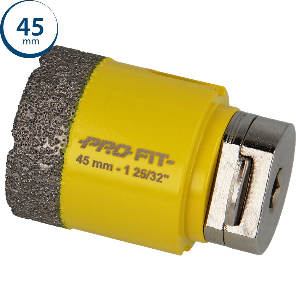 Gatzaag Diamond Dry Profit - Ø 45MM CLICK&DRILL HEX 10MM