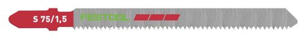 Decoupeerzaagblad Festool Plastics - S75/2 75MM SET à 5 STUKS