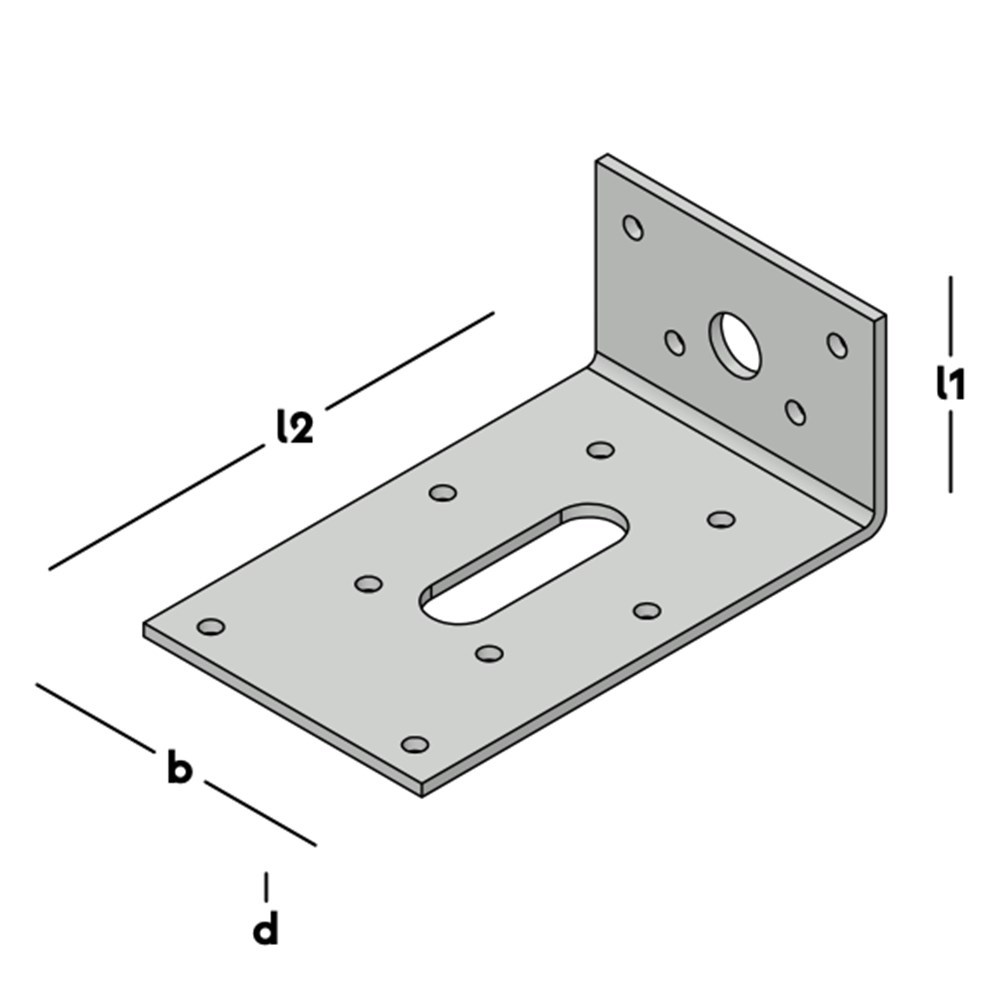 hoekanker zonder ril sv-4