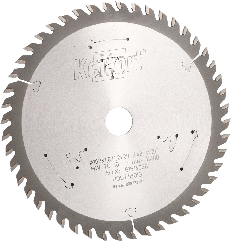 Cirkelzaagblad Hm Kelfort - 168X1.8X20MM 48FWS