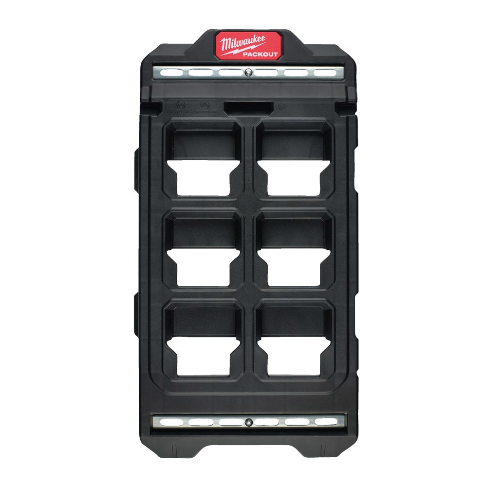 Montageplaat Packout Milwaukee - 25X254X508MM ZWART