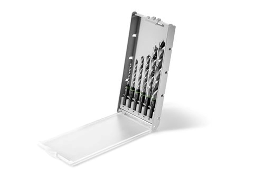 Houtspiraalborenset Festool - BKS SYS3 D3-10 CE/W 7-DELIG