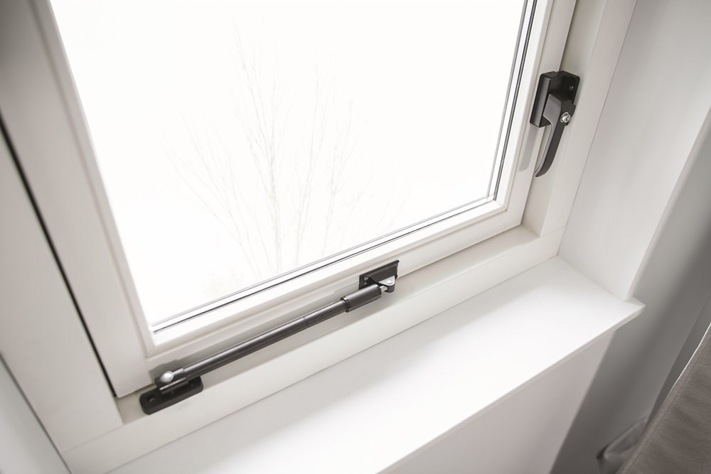 telescoop uitzetter zwart axa-5