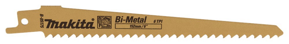 Reciprozaagblad Makita For Wood/Metal - S611DF 152MM SET à 5 STUKS